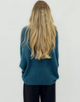 Maglione morbido con scollo a V