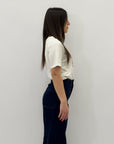 T-shirt in cotone stampa bassotto