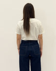 T-shirt in cotone stampa bassotto