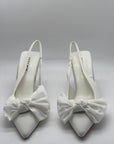 Slingback con fiocco