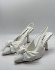 Slingback con fiocco