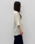 Maglia in pizzo sangallo