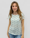 T-shirt a Pois Multicolor