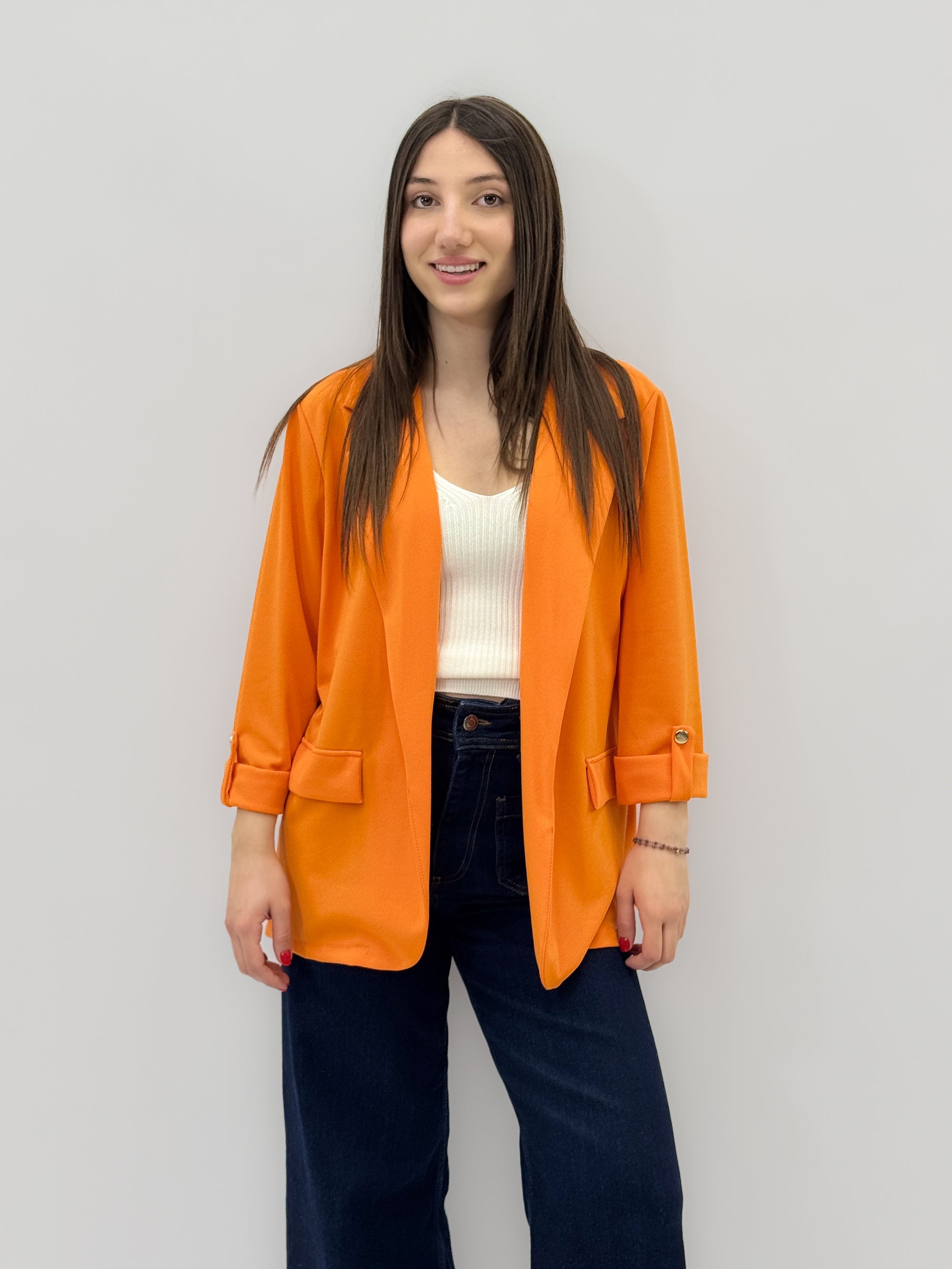 Giacca blazer taglio morbido