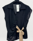 Camicia con Fiocco in Vita