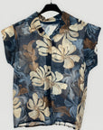 Camicia Floreale a Manica Corta