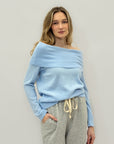 Maglia Off Shoulder in Maglia Morbida