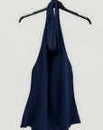 Top con Scollo Drappeggiato