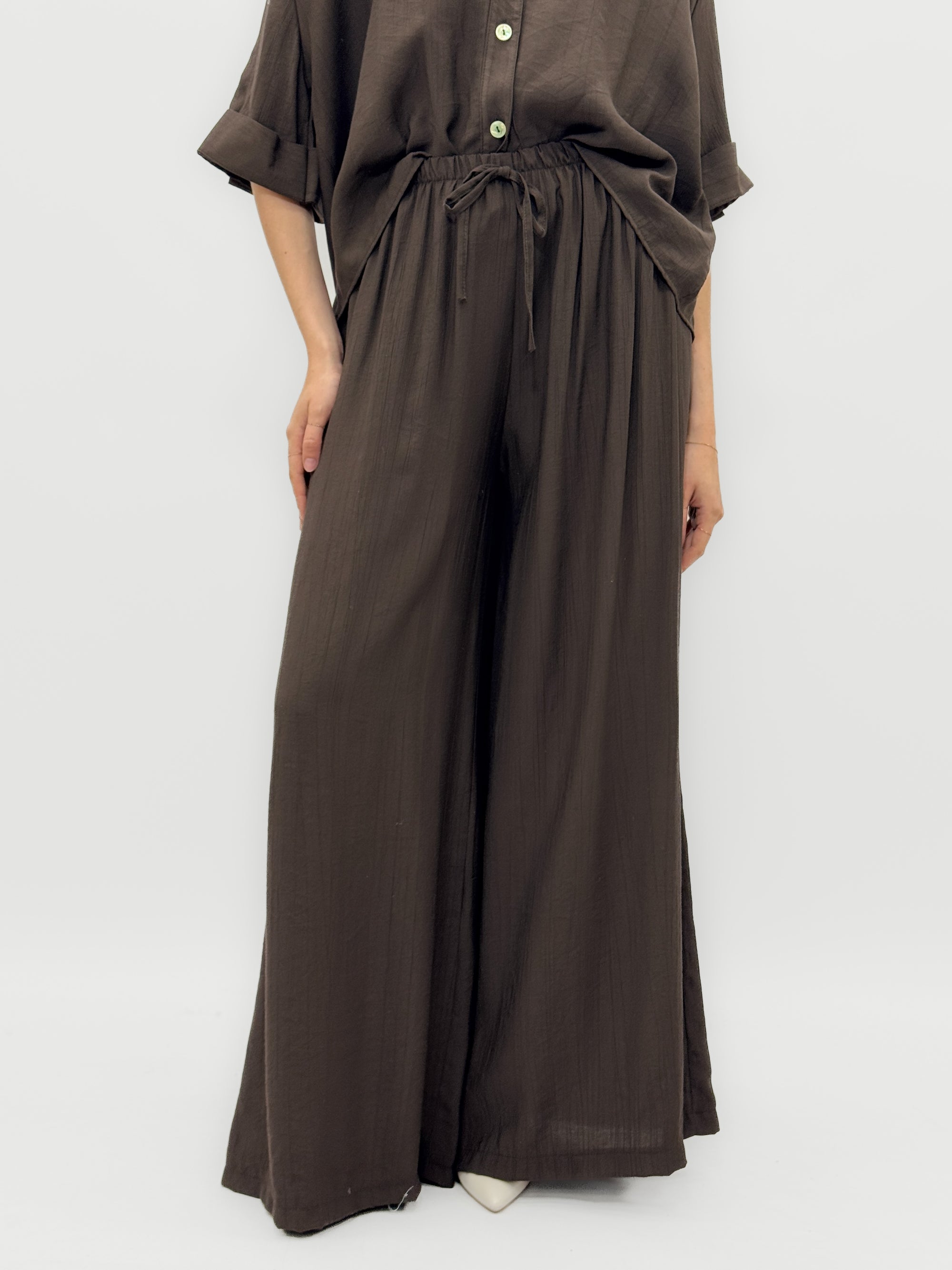 Completo Camicia e Pantalone Palazzo