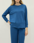 Completo tuta con pantalone ampio