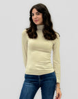 Maglia basic dolcevita Soft - Felpato