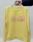 Felpa “No Vabbè” – Casual & Ironica