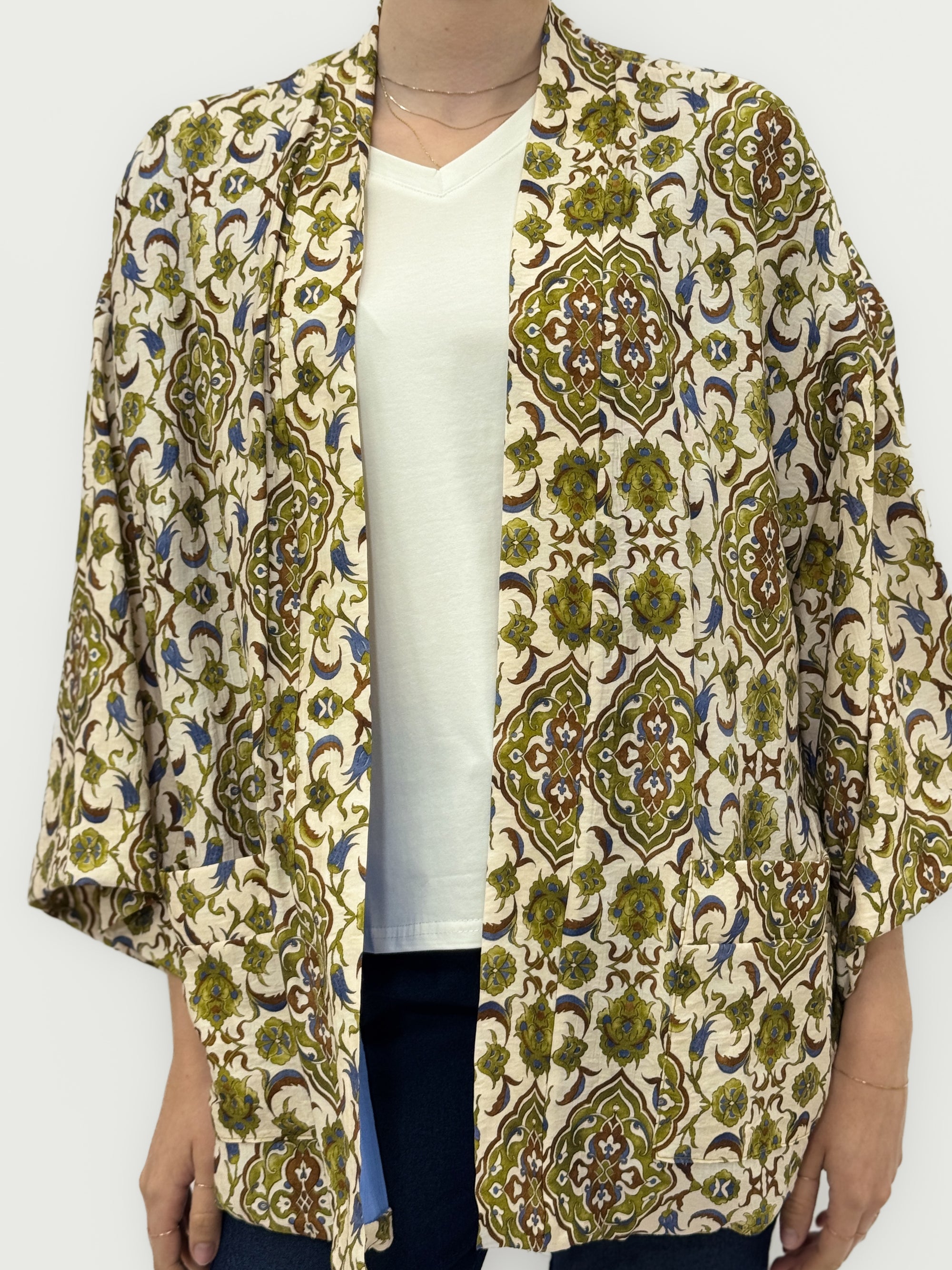 Kimono Fantasia Paisley Multicolor