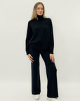 Completo in maglia con dolcevita morbido - Comfort e stile invernale