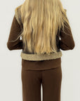 Gilet effetto montone con interno teddy – Caldo e grintoso