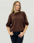 Maglia con lavorazione a pallini – Morbida e casual chic