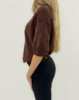 Maglia con lavorazione a pallini – Morbida e casual chic