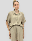 Completo con Camicia e Shorts