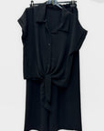 Completo con Camicia e Pantalone Palazzo