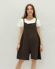 Salopette con t-shirt