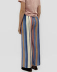 Pantalone Palazzo a Righe Multicolor
