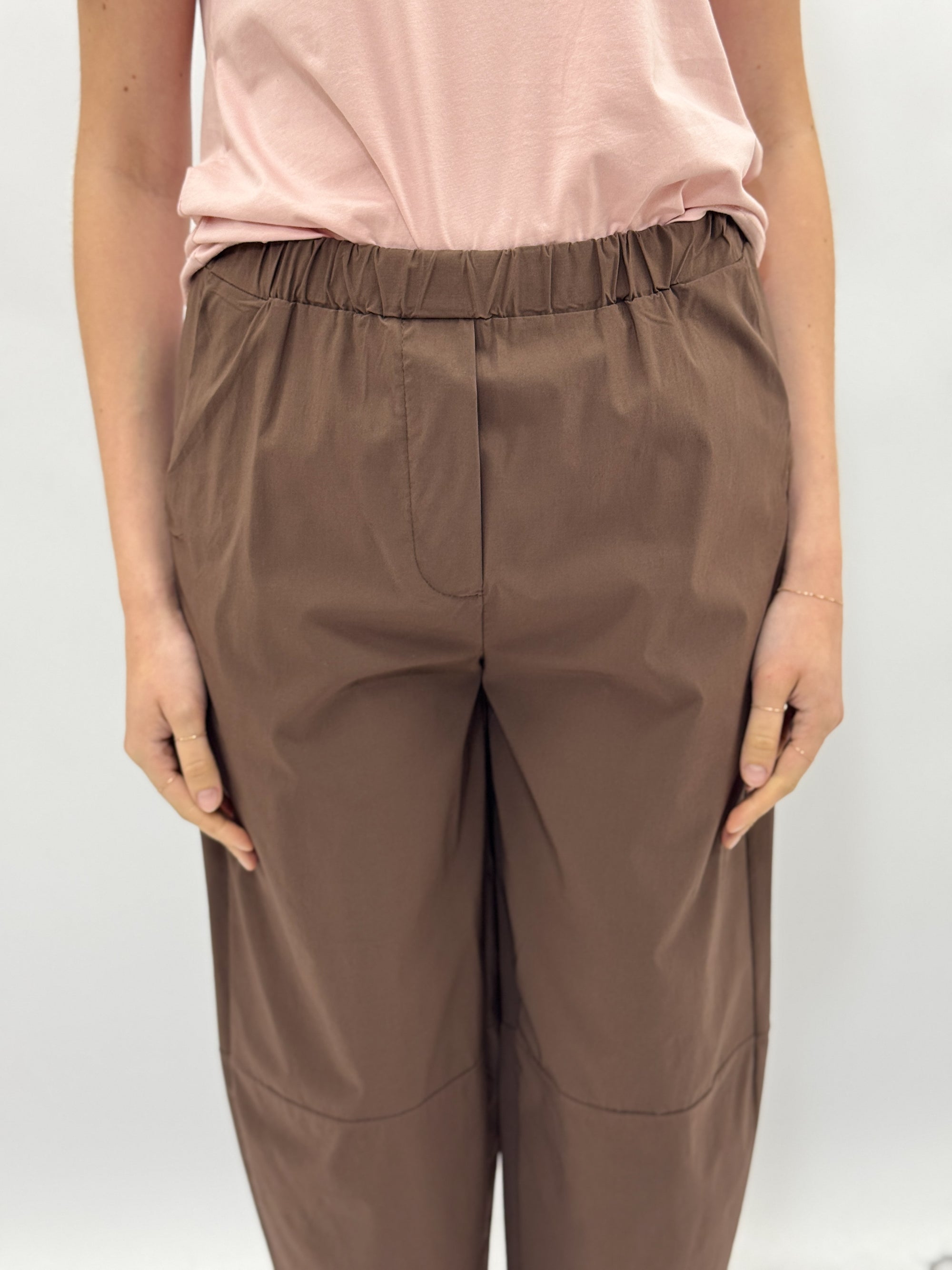 Pantalone Balloon con Vita Elasticizzata