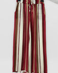Pantalone Palazzo a Righe Multicolor
