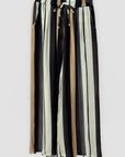 Pantalone Palazzo a Righe Multicolor