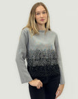 Maglia lurex sfumata – Eleganza luminosa per ogni occasione