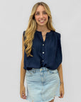 Camicia Smanicata Giulia con Bottoni