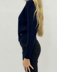 Maglione con collo alto morbido – Comfort e stile essenziale