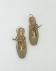 Ballerine a rete con cinturino