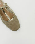 Ballerine a rete con cinturino