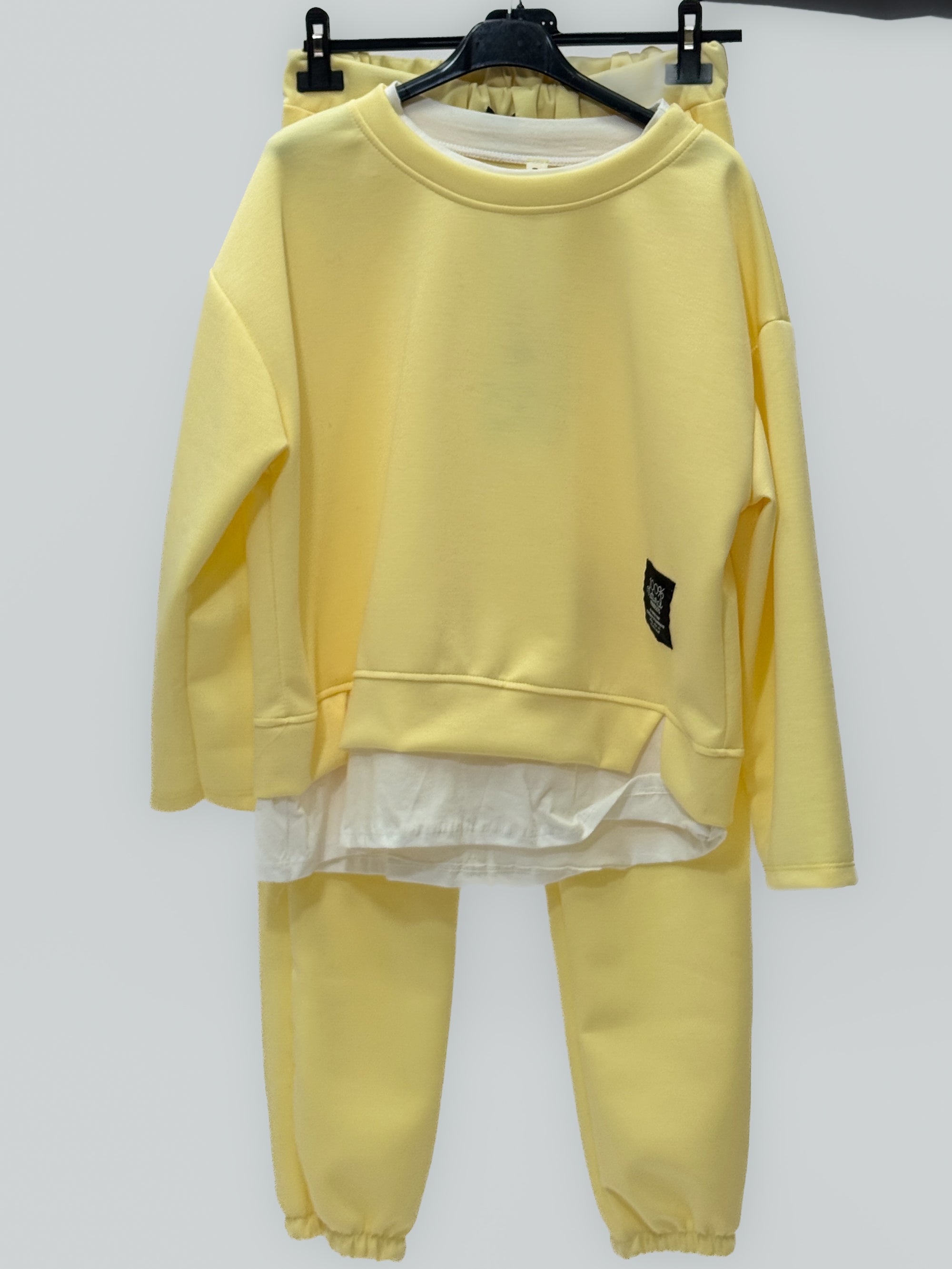 Completo Felpa Oversize e Pantalone Jogger