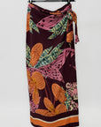 Gonna Pareo Savana con Stampa Animalier