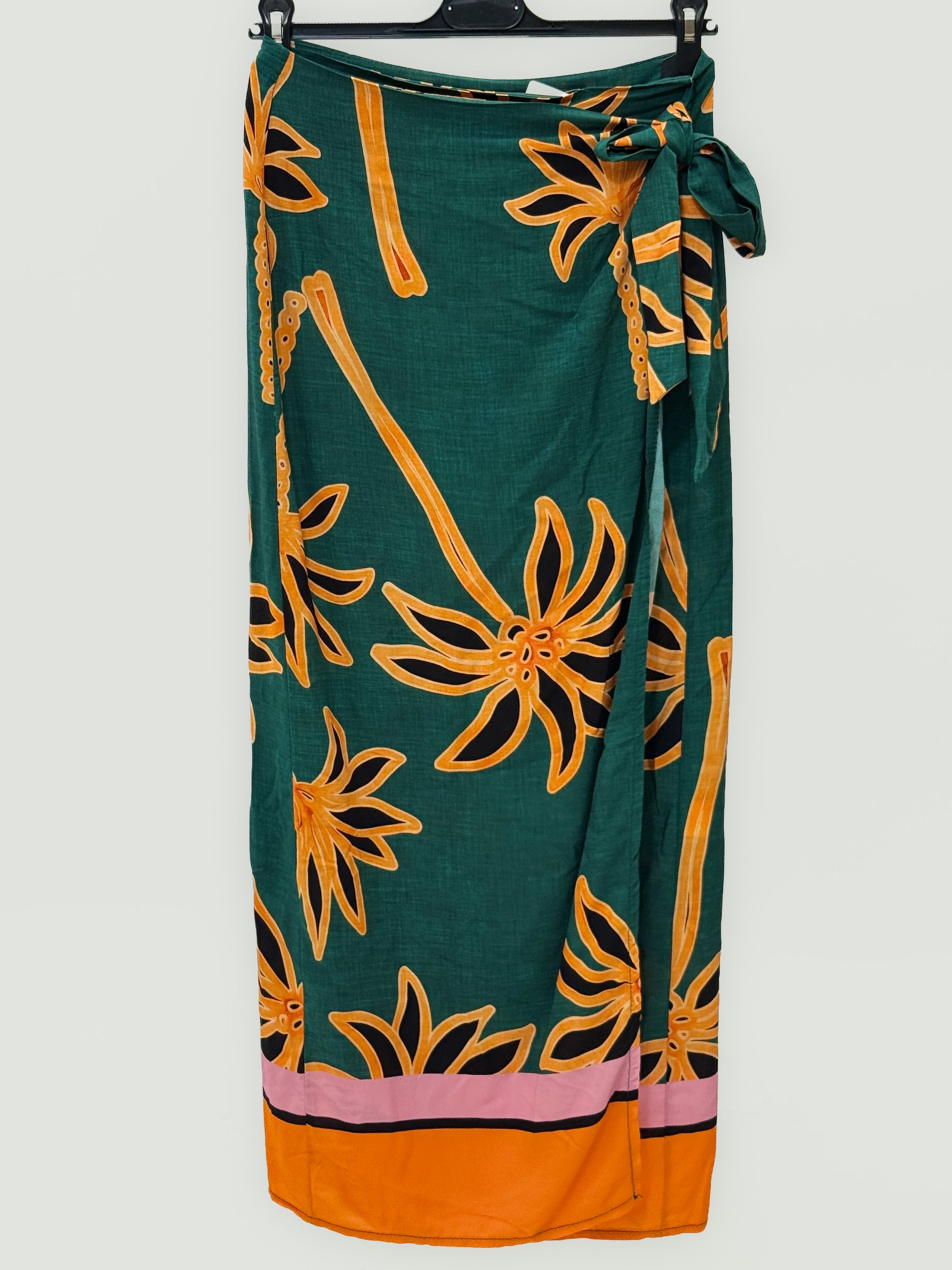 Gonna Pareo Savana con Stampa Animalier