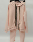 Completo Felpa con Zip e Pantalone Jogger