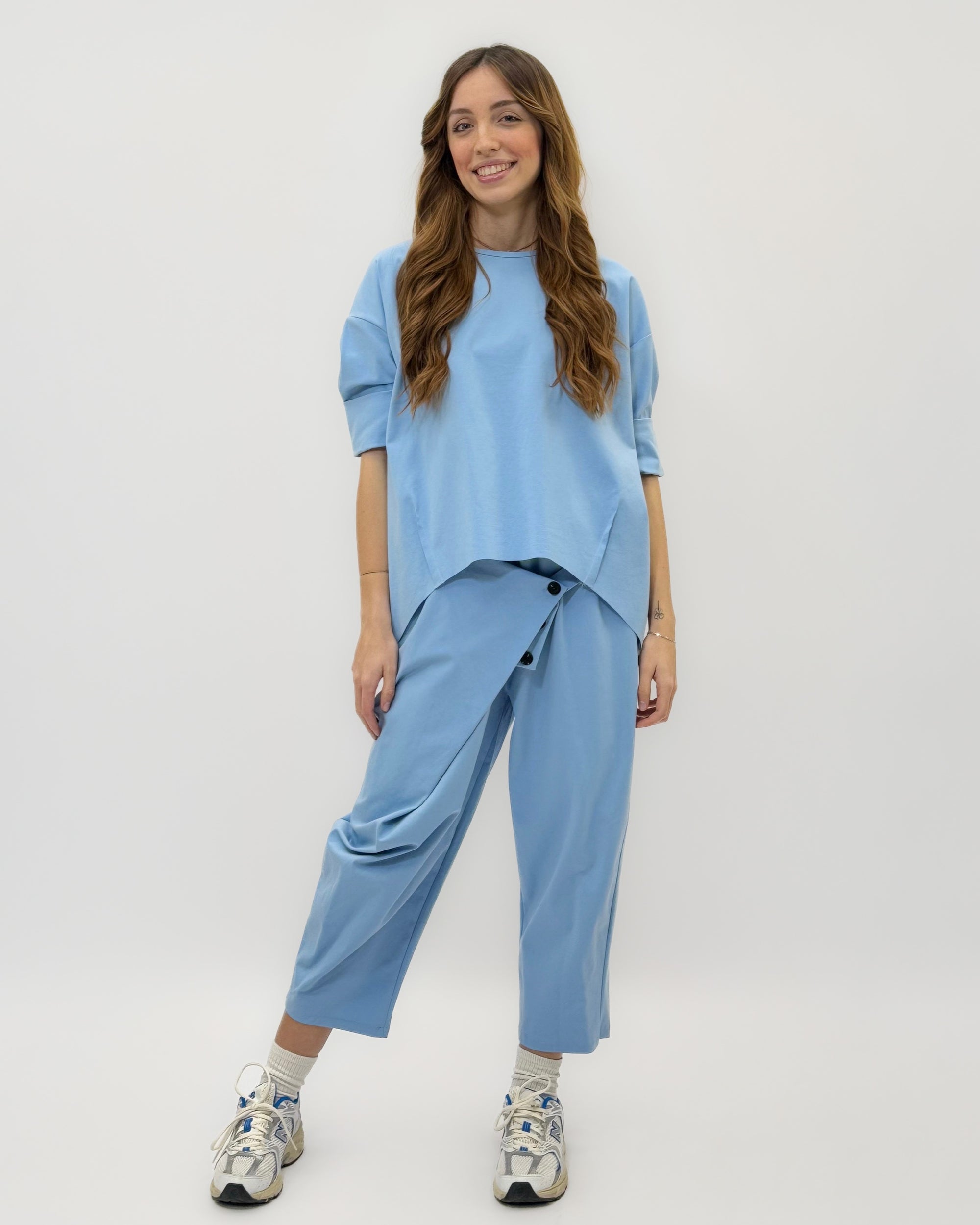 Pantalone Culotte in Punto Milano