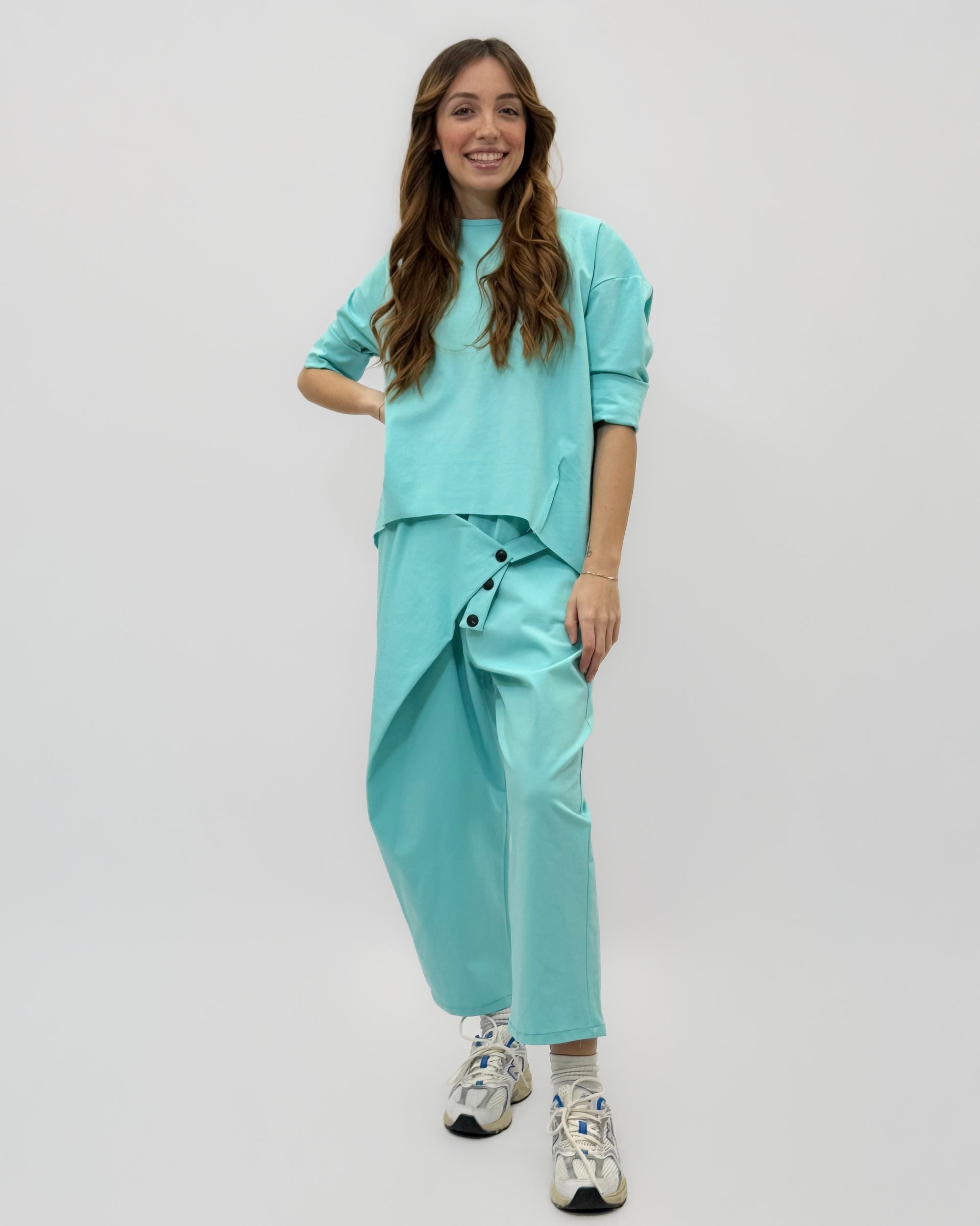 Pantalone Culotte in Punto Milano