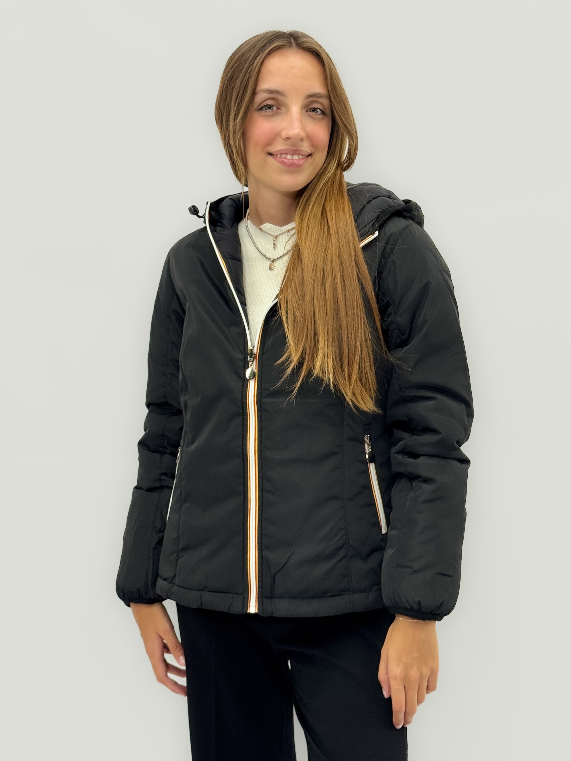 Giacca piumino double face