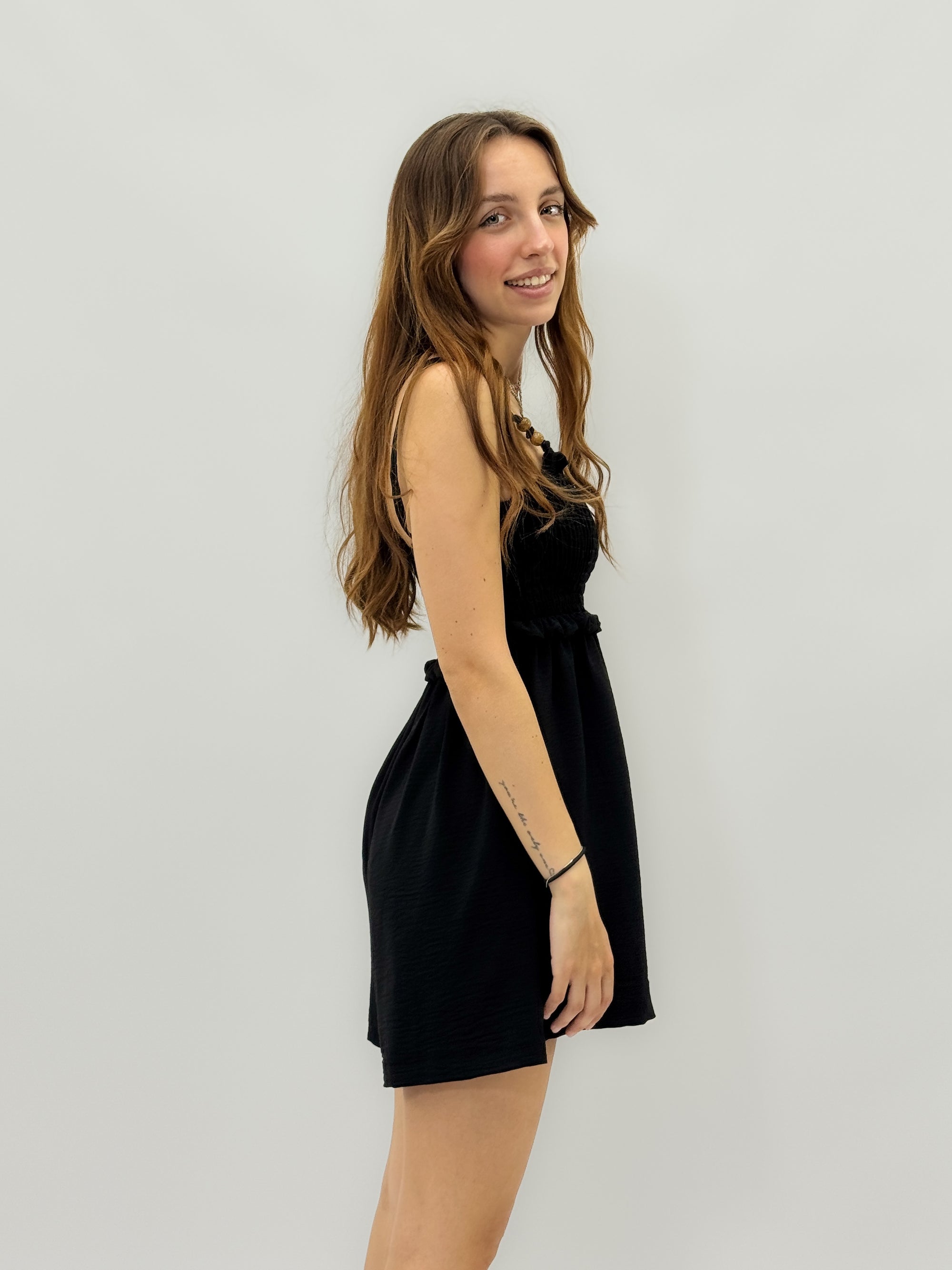 Tuta leggera con spalline
