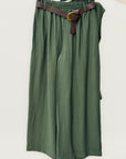 Completo con Top Incrociato e Pantalone Palazzo