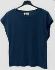 T-shirt in Cotone Smanicato
