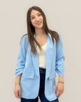 Blazer Elegante – Giacca Lunga Modello Morbido
