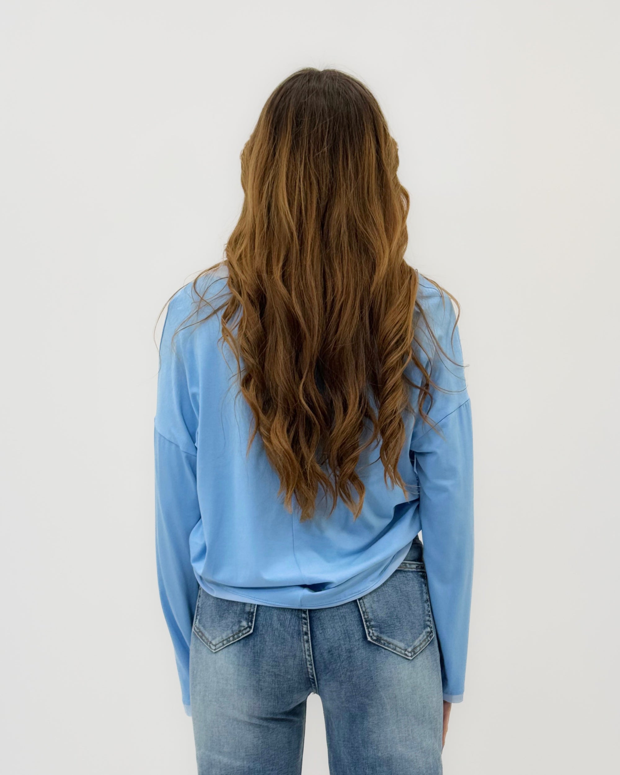 Maglia Donna Manica Lunga Girocollo