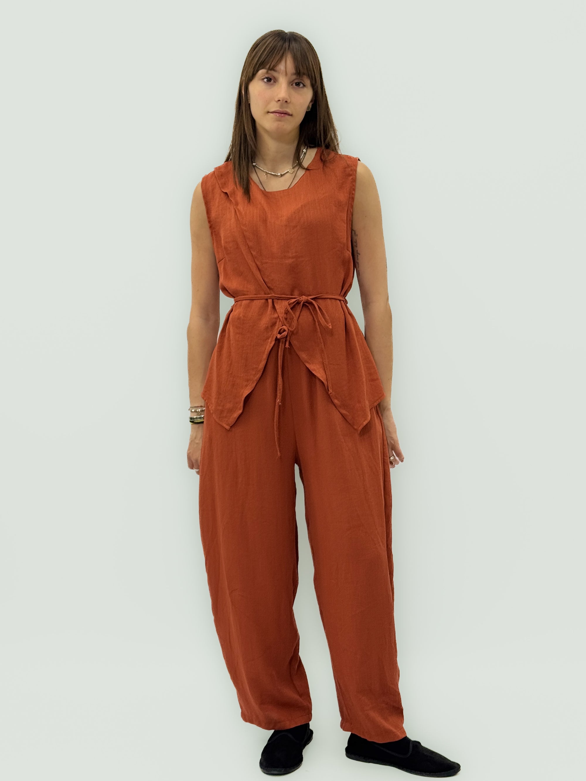 Completo con Gilet e Pantalone Morbido