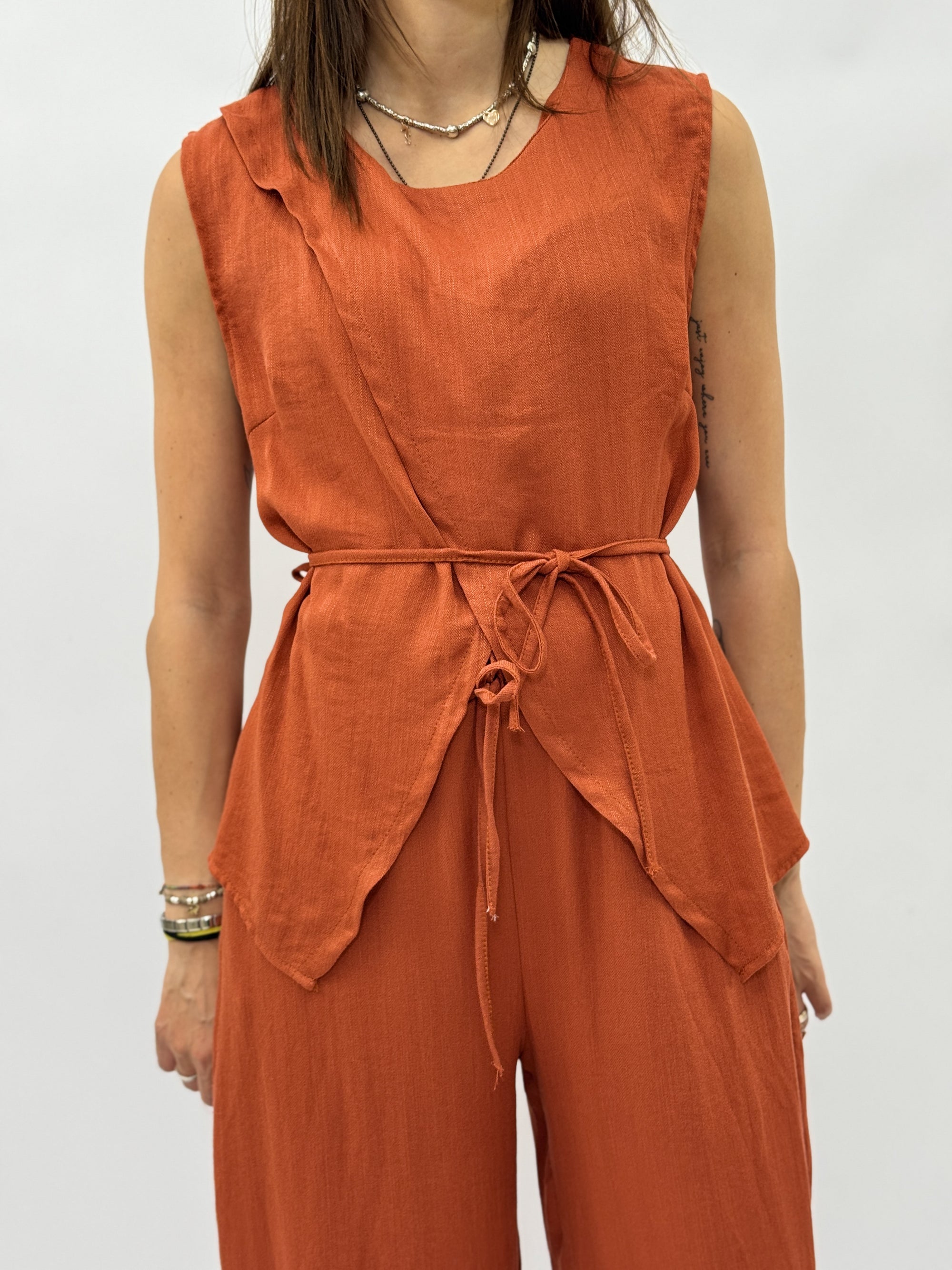 Completo con Gilet e Pantalone Morbido