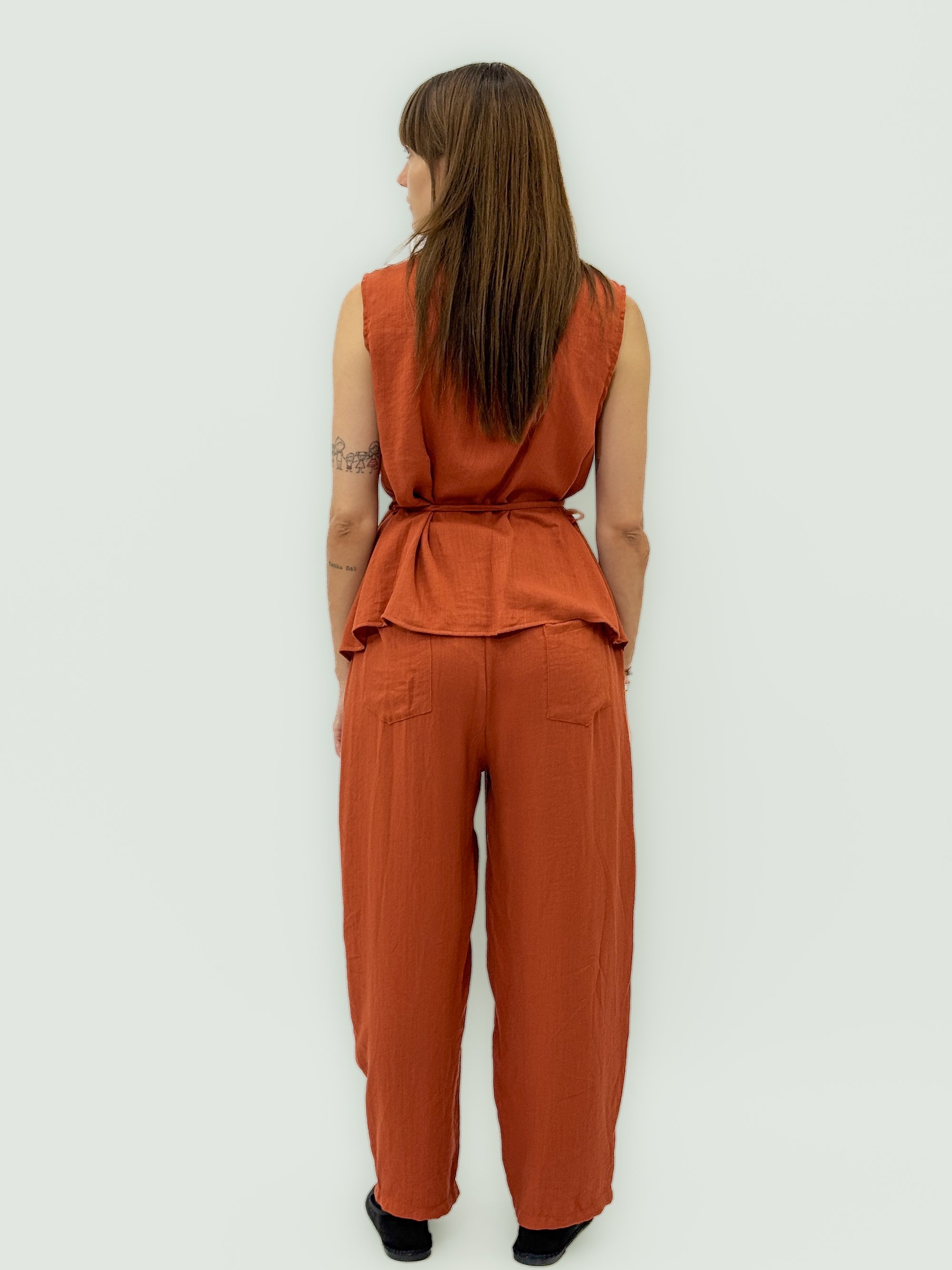 Completo con Gilet e Pantalone Morbido