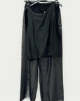 Completo con Top Smanicato e Pantalone Morbido