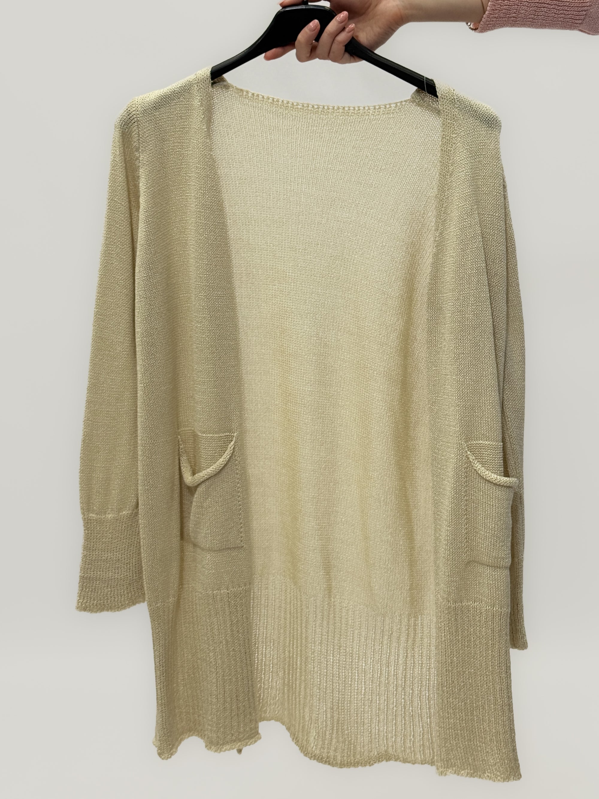 Cardigan Lungo con Tasche – Aperto Casual Chic